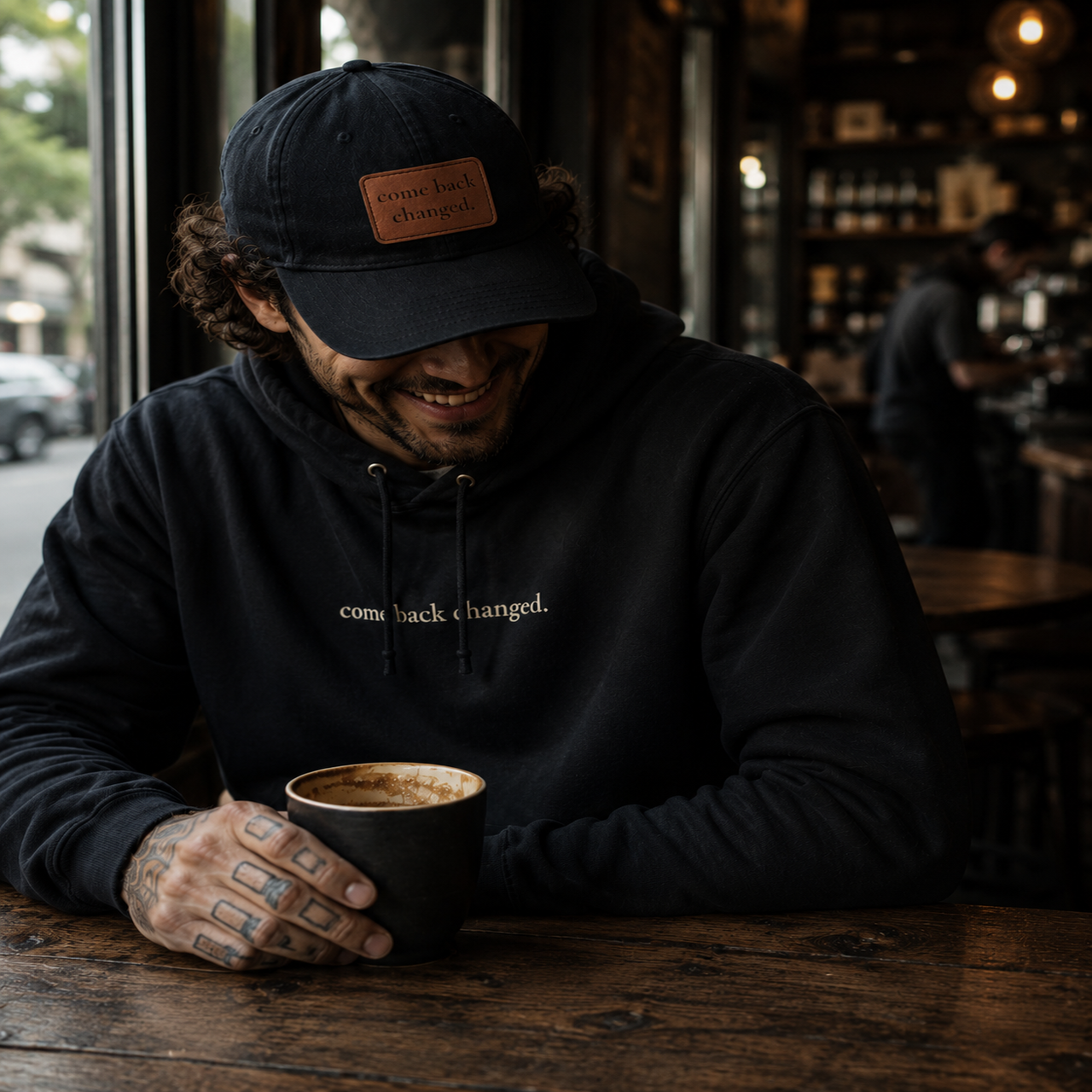 "Come Back Changed." Hoodie product thumbnail image