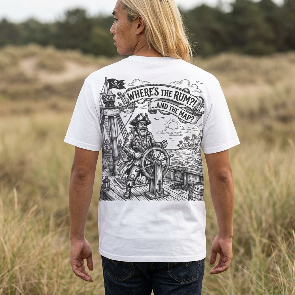 Pirate 'Where the Rum' T-Shirt product thumbnail image Pirate 'Where the Rum' T-Shirt product thumbnail image