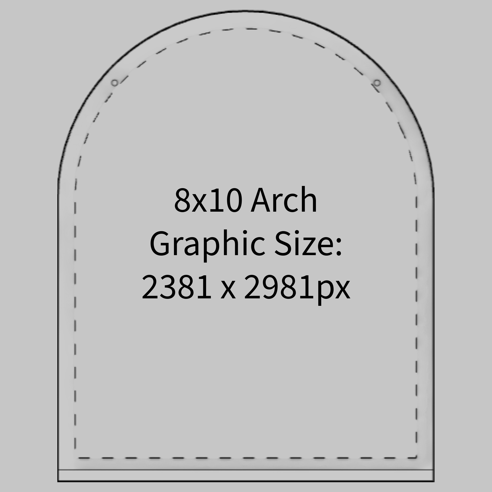 Custom Acrylic Table sign, Dome Shape product thumbnail image