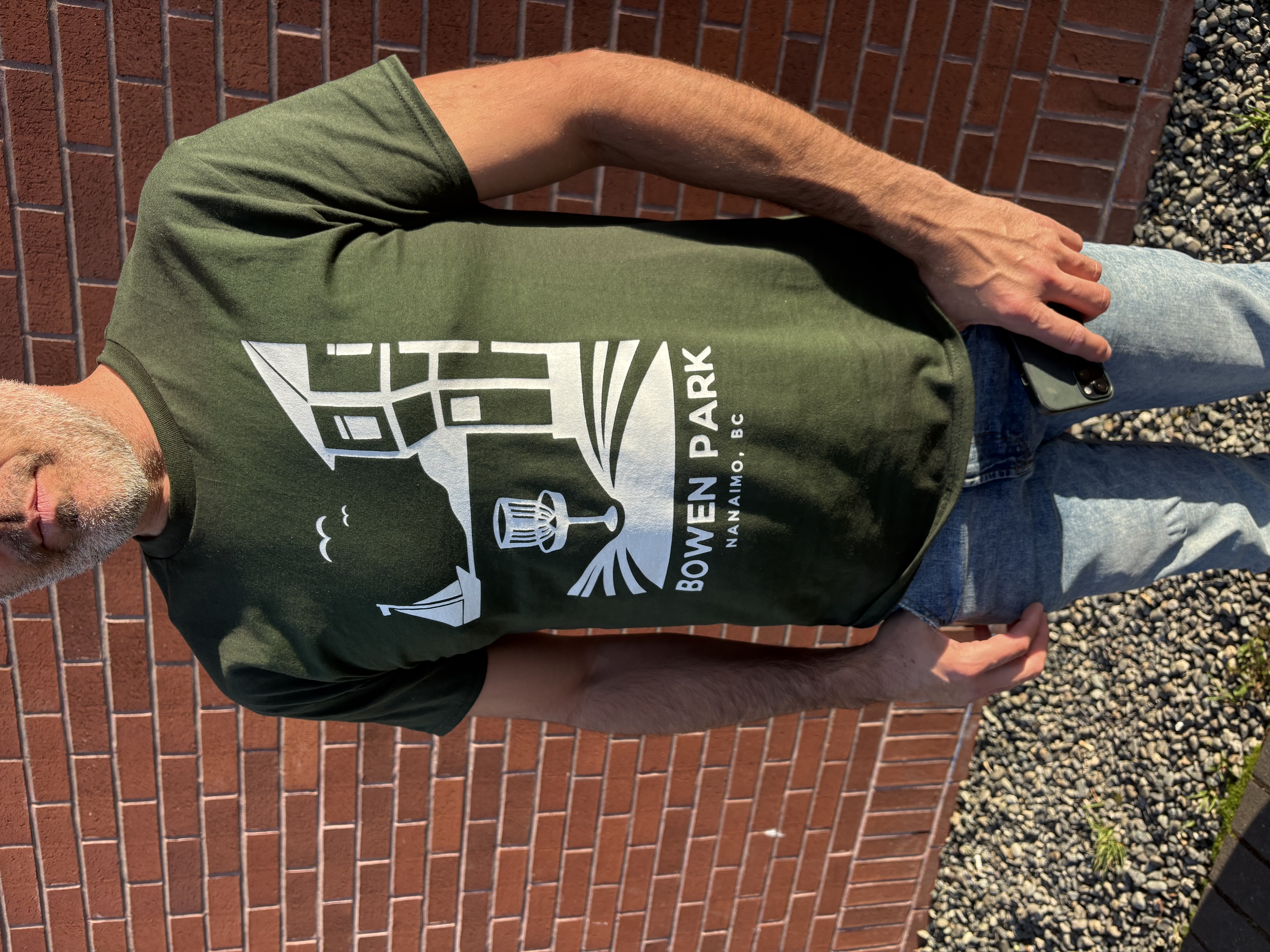 Bowen Park Disc Golf T-Shirt — Nanaimo, BC product thumbnail image