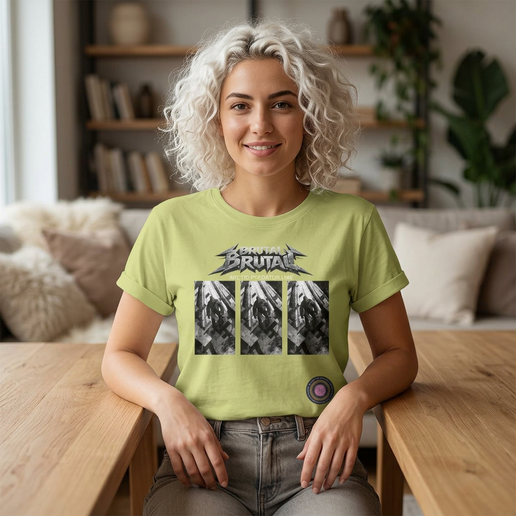 Personalise Brutal Band Tee — Vintage Metal Graphic T-Shirt product thumbnail image Personalise Brutal Band Tee — Vintage Metal Graphic T-Shirt product thumbnail image