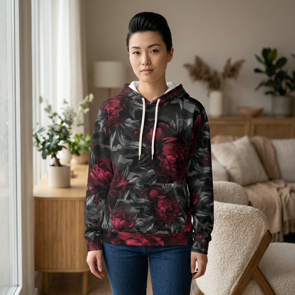 Floral Camo Hoodie product thumbnail image