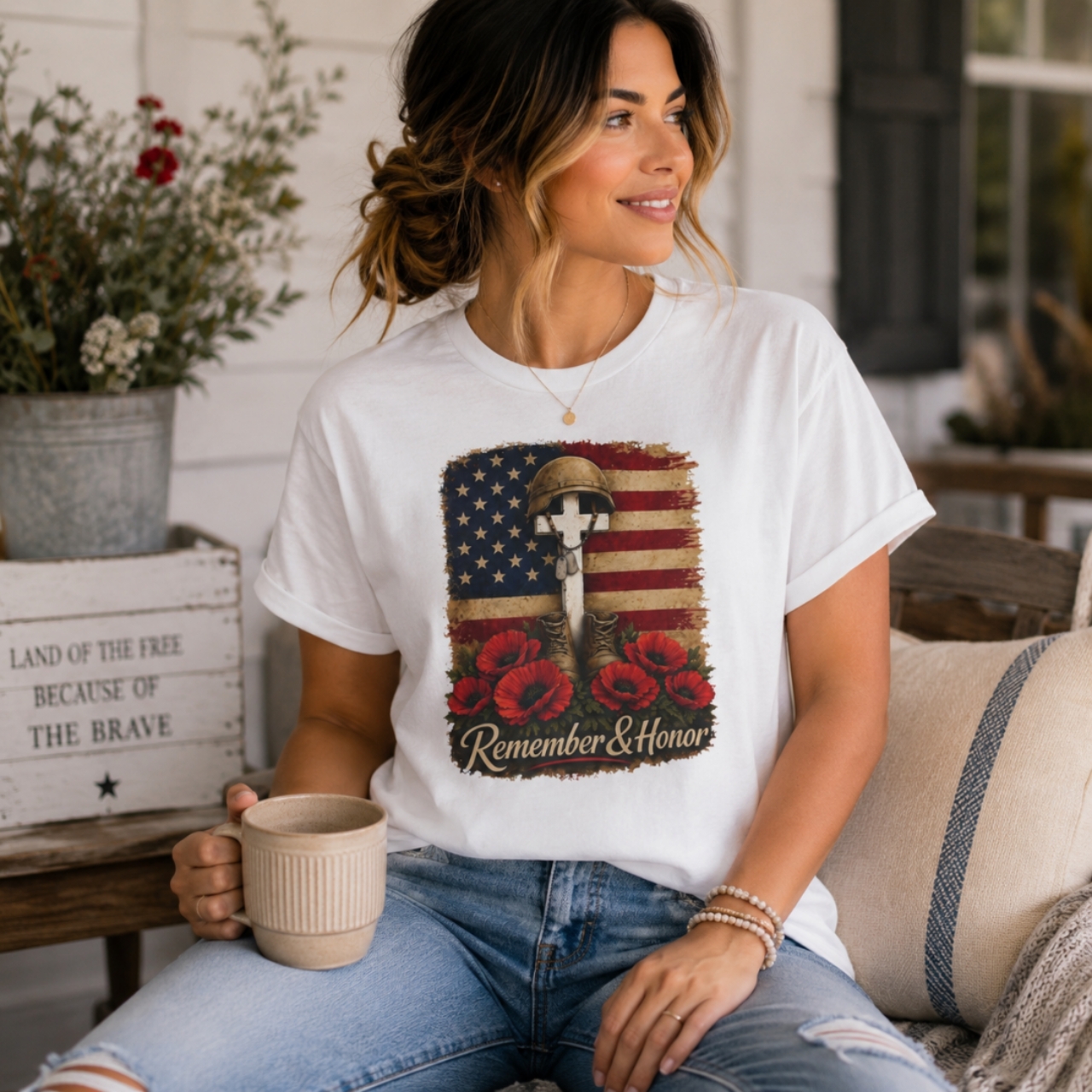 Patriotic Remembrance Shirt | Memorial Day Tribute Tee product thumbnail image