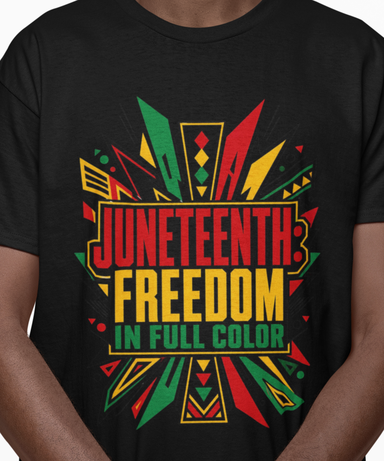 Juneteenth Freedom Gildan Softstyle Adult Unisex T-Shirt, "Freedom in Full Color" Celebration Tee product thumbnail image Juneteenth Freedom Gildan Softstyle Adult Unisex T-Shirt, "Freedom in Full Color" Celebration Tee product thumbnail image