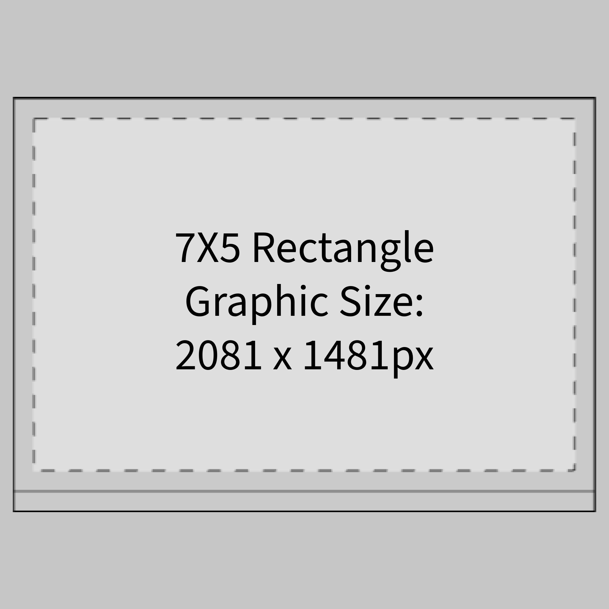 Custom Acrylic Table sign, Rectangular Shape product thumbnail image