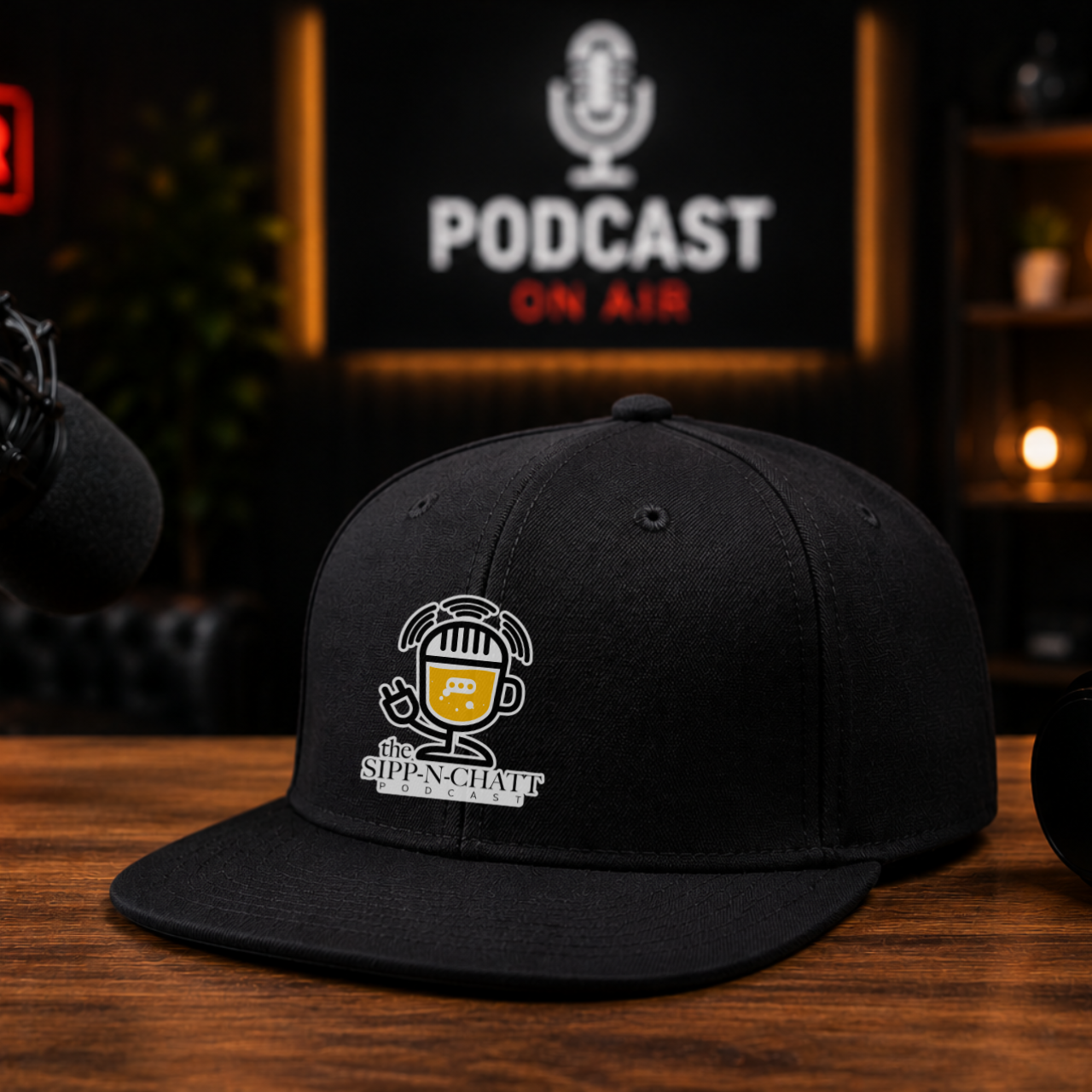 Sipp-N-Chatt Flat Bill Snapback product thumbnail image Sipp-N-Chatt Flat Bill Snapback product thumbnail image