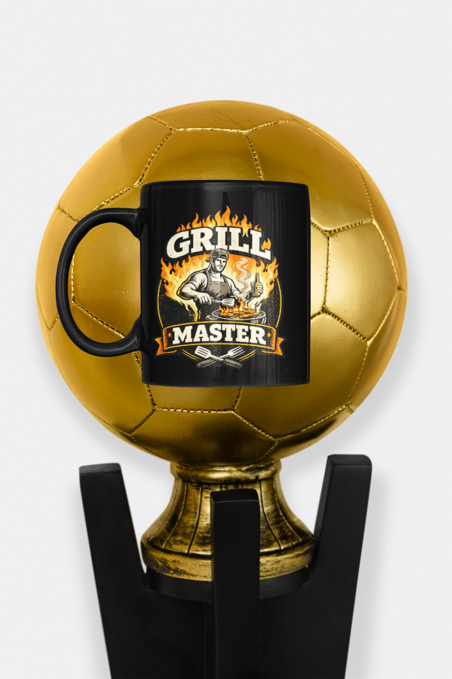 Grill Master Coffee Mug — Black 11oz product thumbnail image