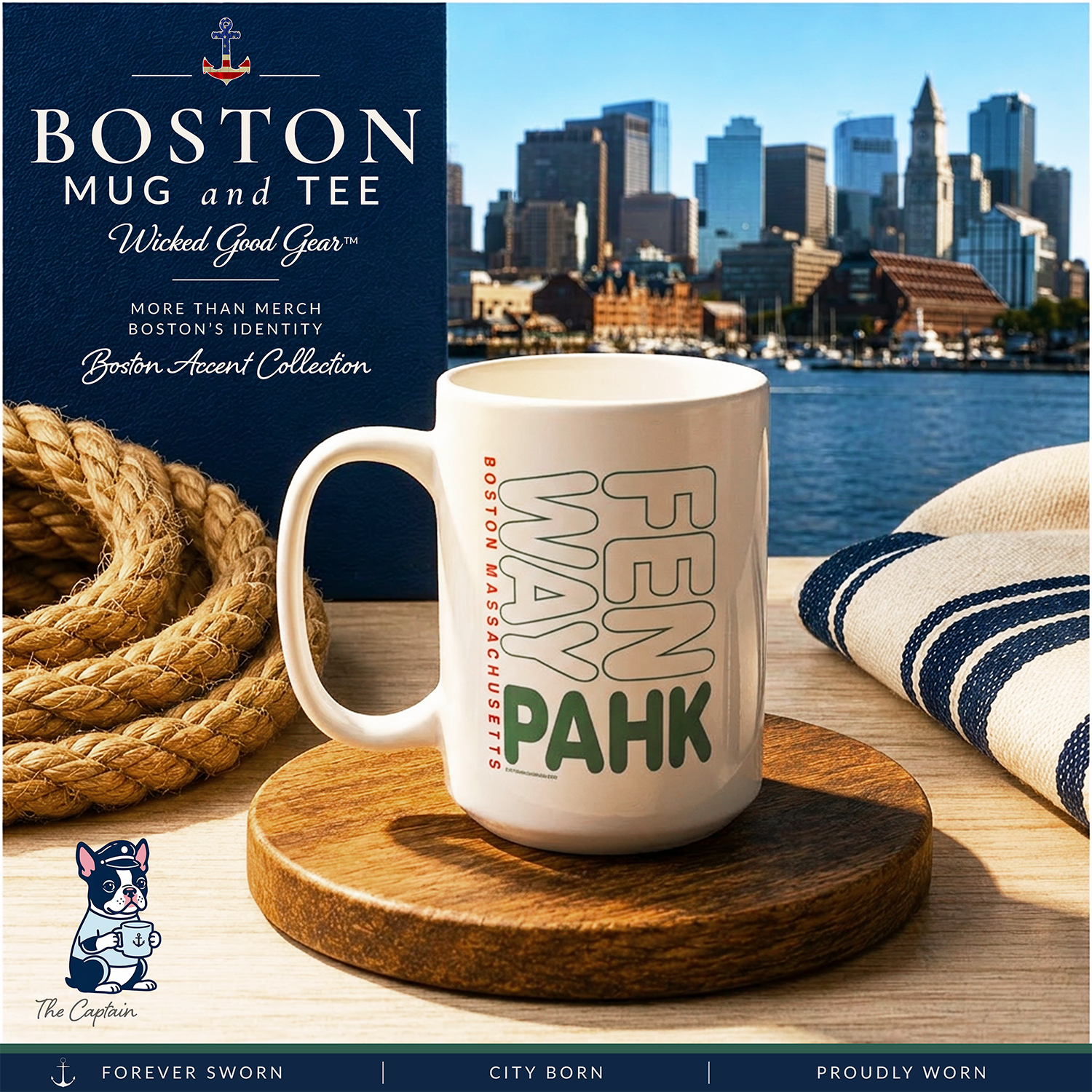Fenway Park Coffee Mug, Funny Boston Accent Coffee Mug,  Boston Red Sox Mug, Fenway Pahk, Boston Coffee Mug, Boston Mug, Red Sox Mug,Red Sox product thumbnail image