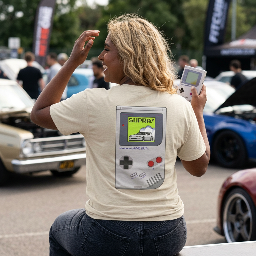 Retro Game Supra Tee - Vintage Console Graphic T-Shirt product thumbnail image Retro Game Supra Tee - Vintage Console Graphic T-Shirt product thumbnail image