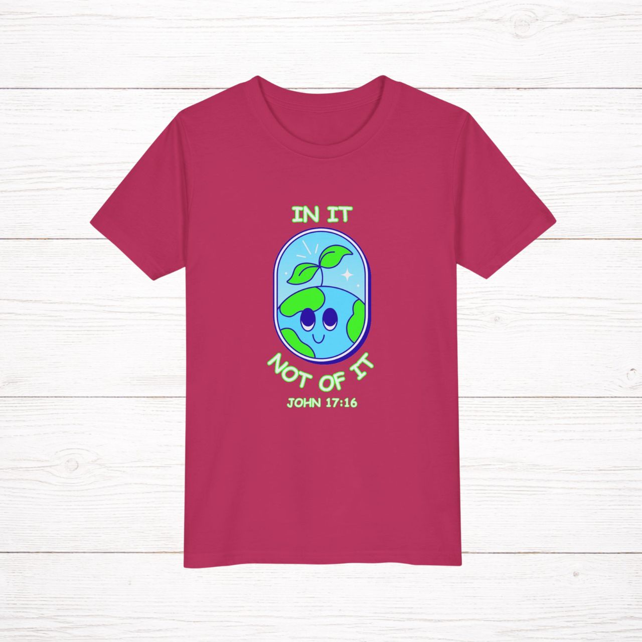 'In It Not Of It' Youth Short Sleeve Tee product thumbnail image 'In It Not Of It' Youth Short Sleeve Tee product thumbnail image