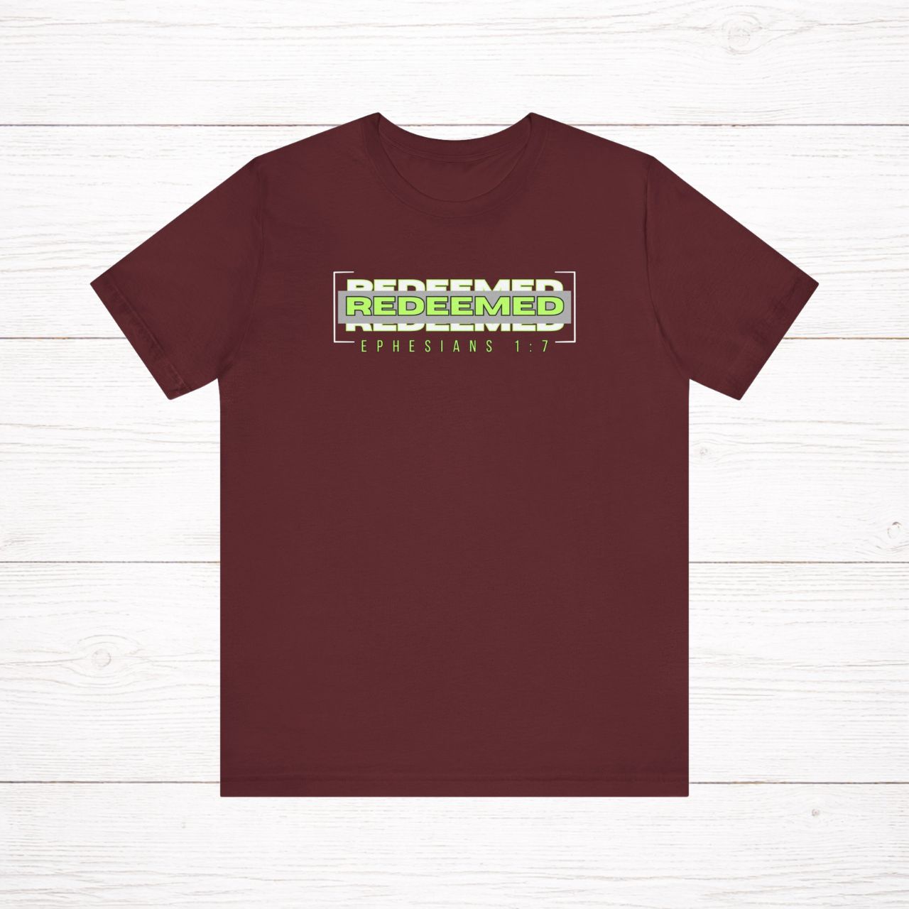 'Redeemed' Adult Short Sleeve Tee