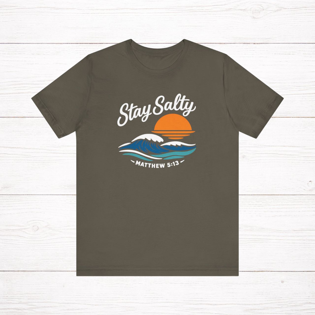 'Stay Salty' Adult Short Sleeve Tee product thumbnail image 'Stay Salty' Adult Short Sleeve Tee product thumbnail image