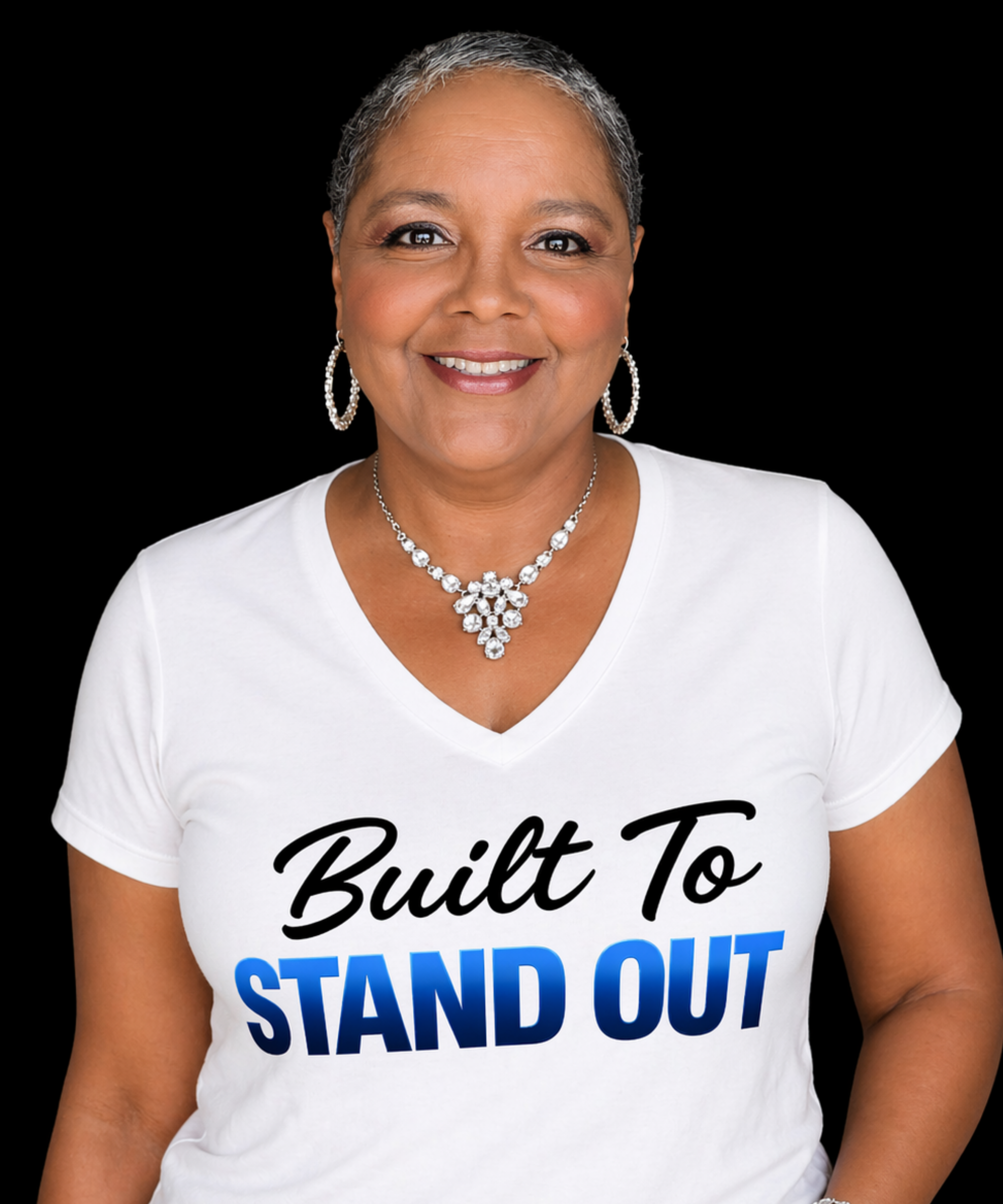 Built To Stand Out Short Sleeve V-Neck Tee