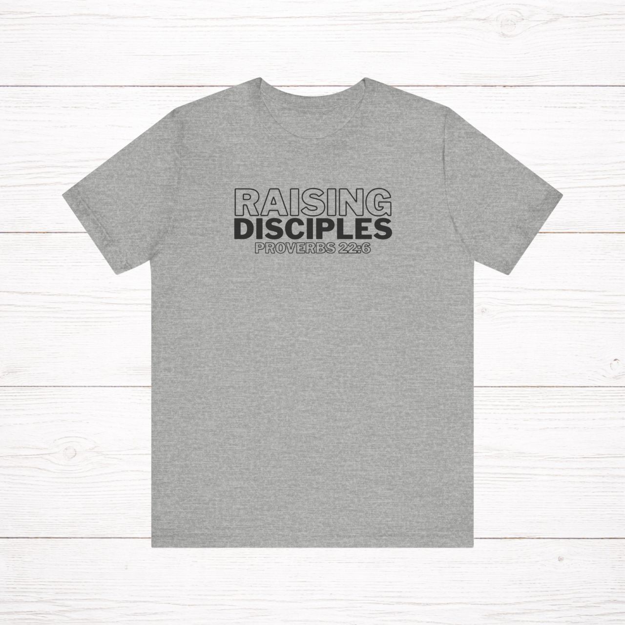 'Raising Disciples' Adult Jersey Short Sleeve Tee