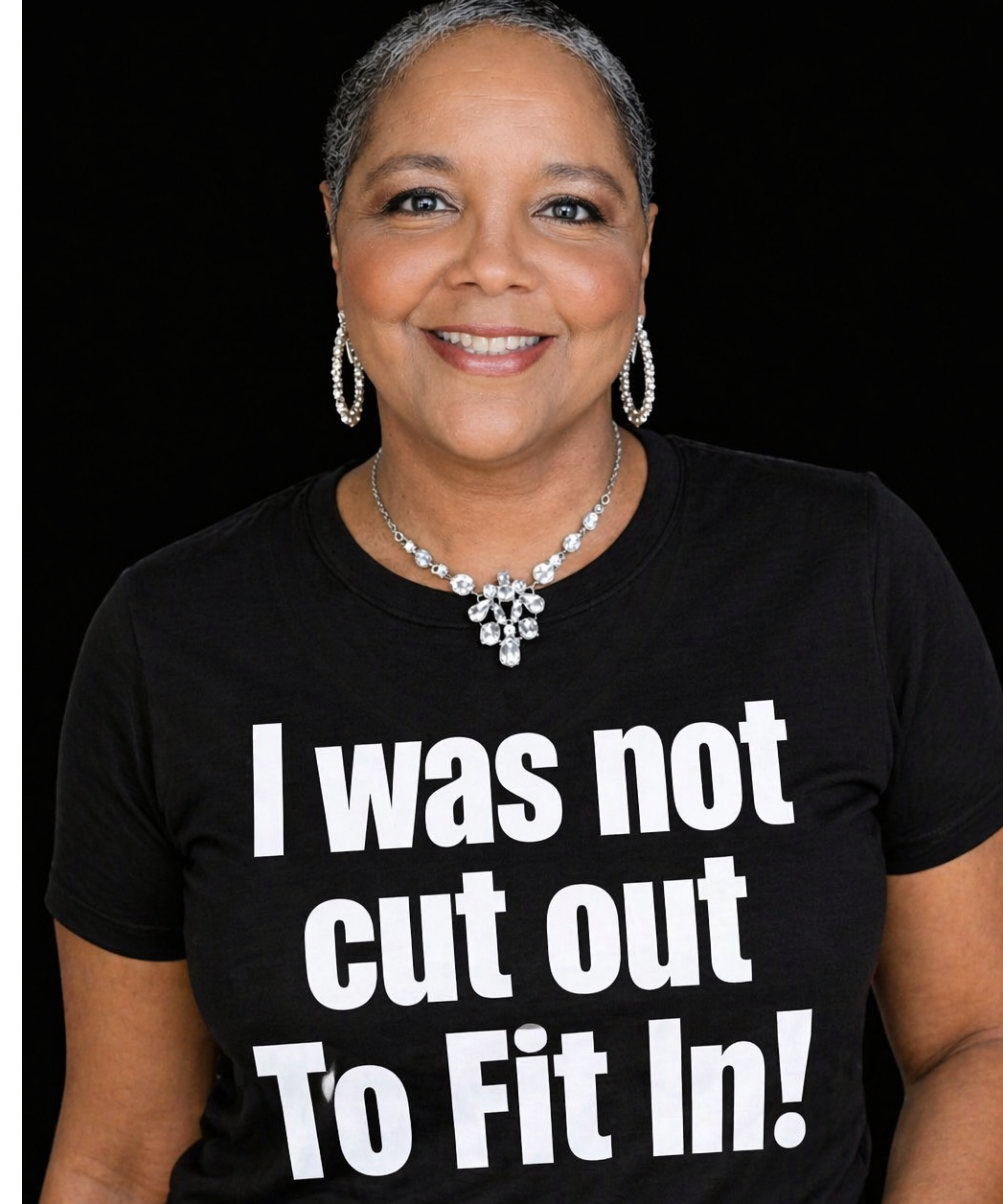 I was not cut out To Fit In! Short Sleeve Crewneck Tee