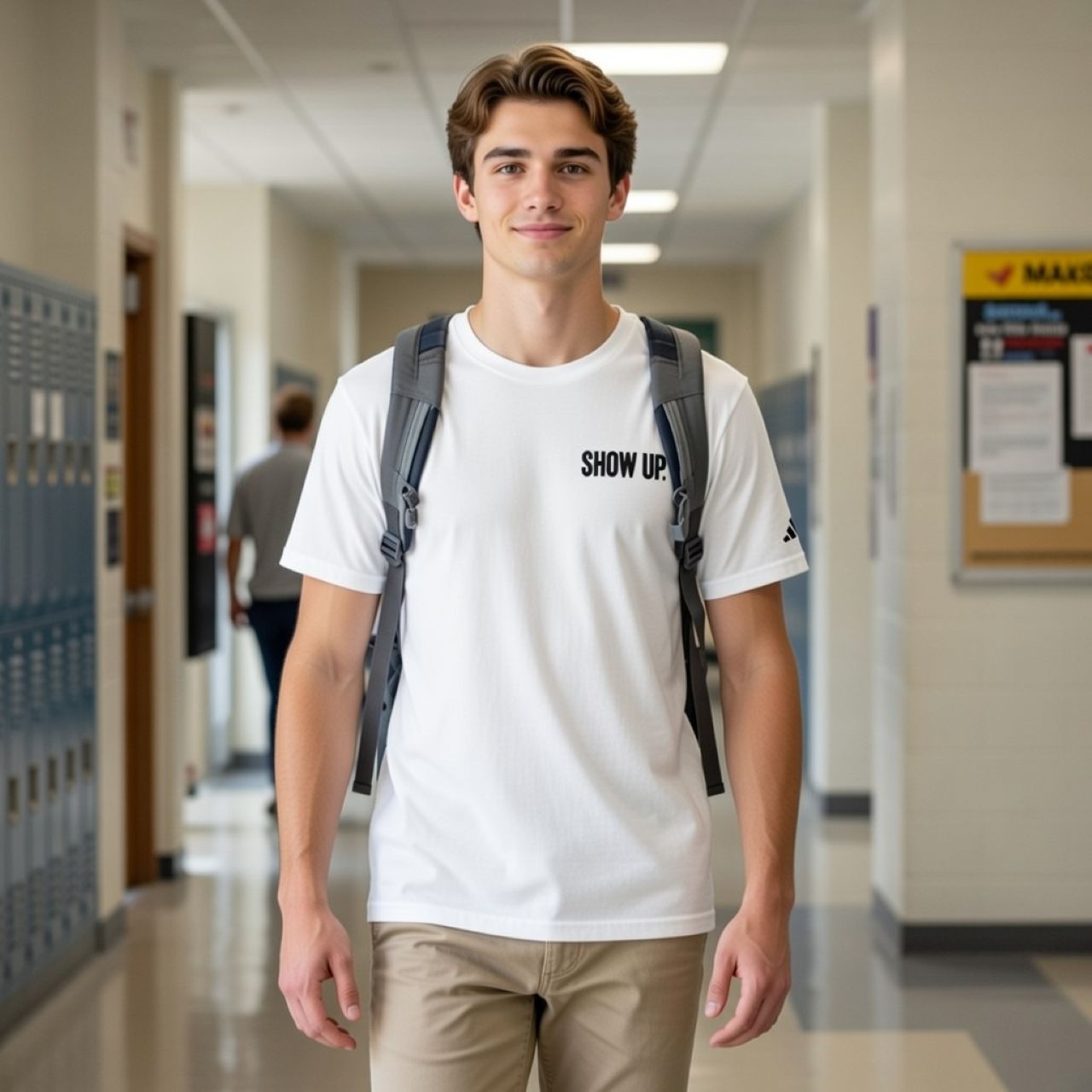 Show Up Performance Tee – Lightweight Running &amp; Outdoor Training Shirt product thumbnail image