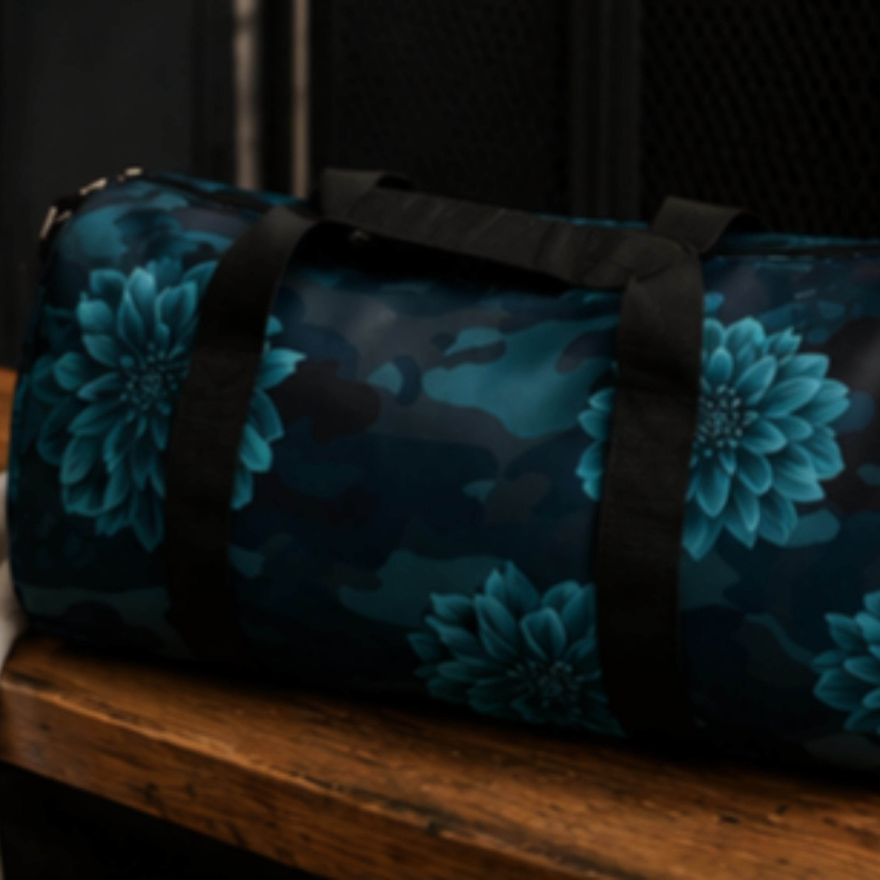 Lotus Blossom Duffel Bag - Stylish Travel Bag for Gym & Weekend Trips product thumbnail image Lotus Blossom Duffel Bag - Stylish Travel Bag for Gym & Weekend Trips product thumbnail image