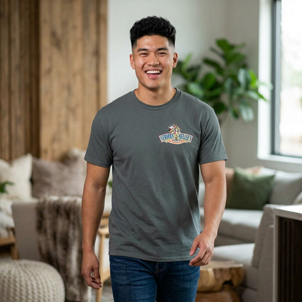 Nervous Nellie’s Logo T-Shirt — Unisex CVC Jersey T-shirt - Next Level product thumbnail image