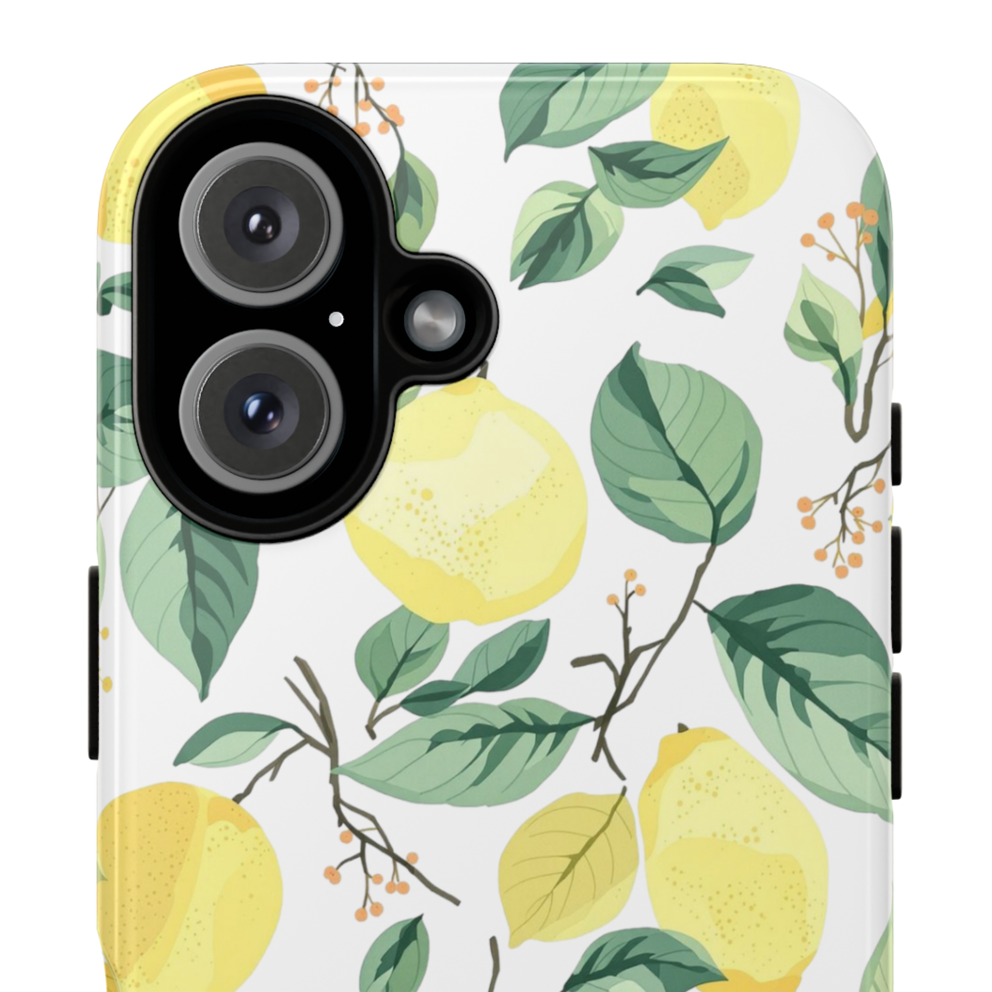 Lemon Blossom Phone Case — Citrus Floral Protective Cover product thumbnail image Lemon Blossom Phone Case — Citrus Floral Protective Cover product thumbnail image