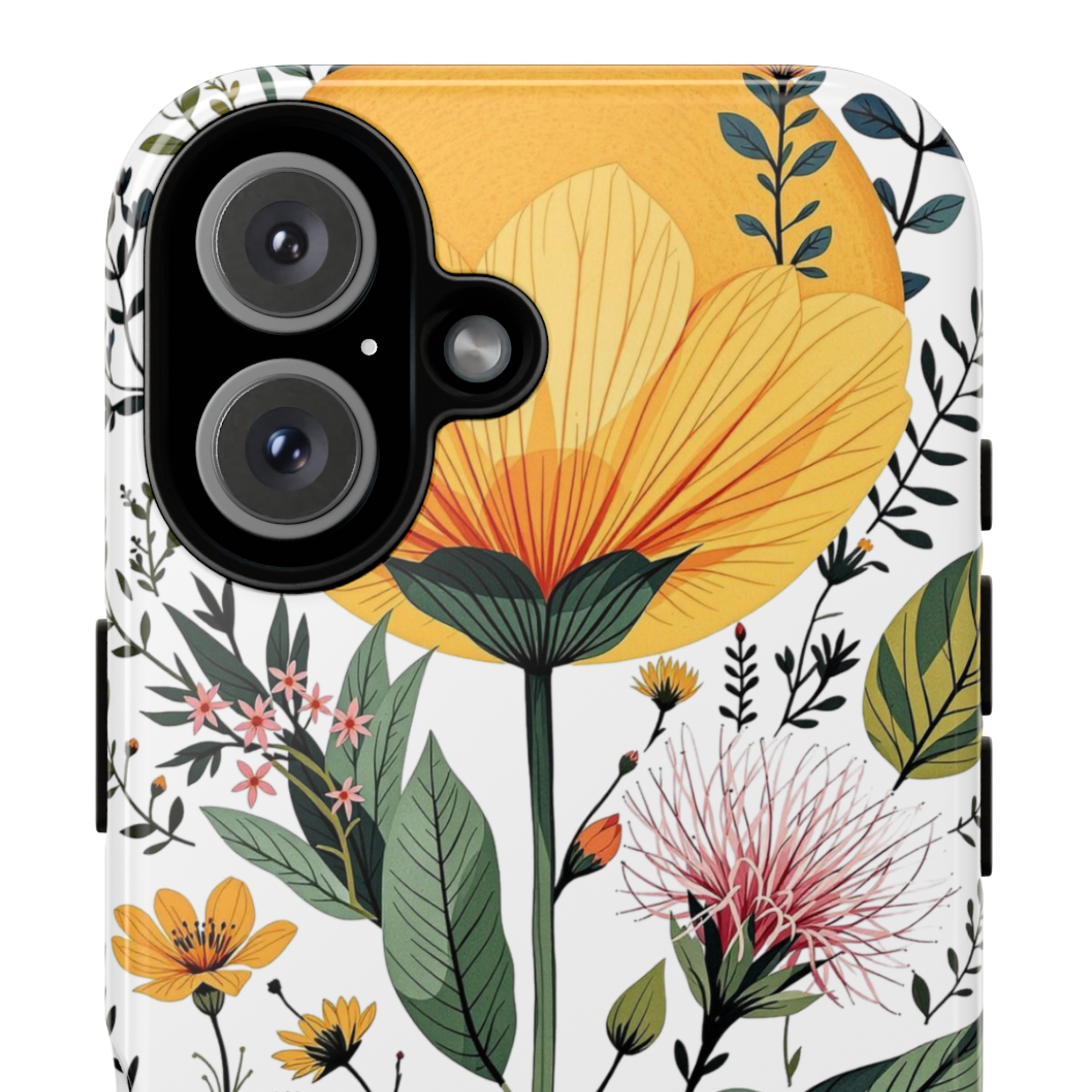 Floral Meadow Tough Phone Case — Modern Botanical Cover product thumbnail image