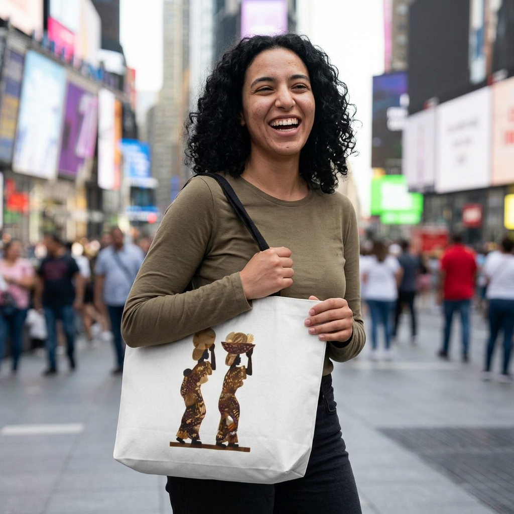  The Ubuntu Weekender — African Art Tote Bag product thumbnail image