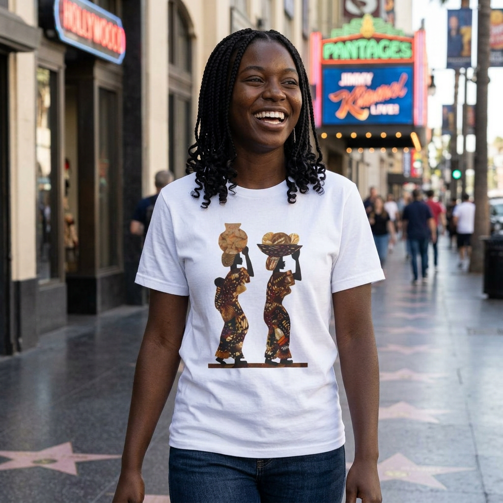 Wear Your Roots. Carry Your Grace — Afrocentric Graphic Tee product thumbnail image