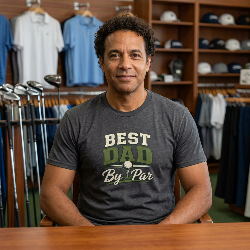 Best Dad By Par T-Shirt — Father's Day Golf Themed product thumbnail image Best Dad By Par T-Shirt — Father's Day Golf Themed product thumbnail image