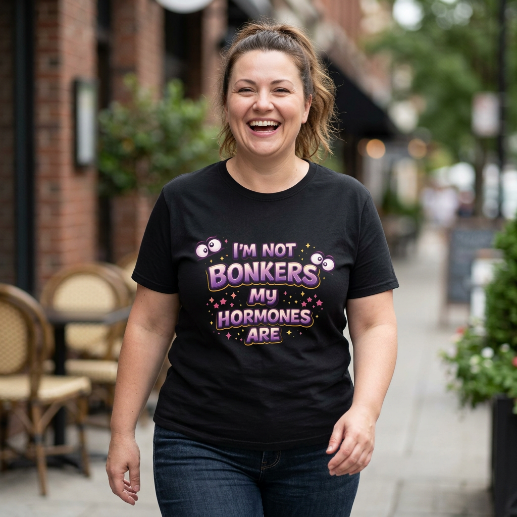 I'm Not Bonkers My Hormones Are Tee product thumbnail image