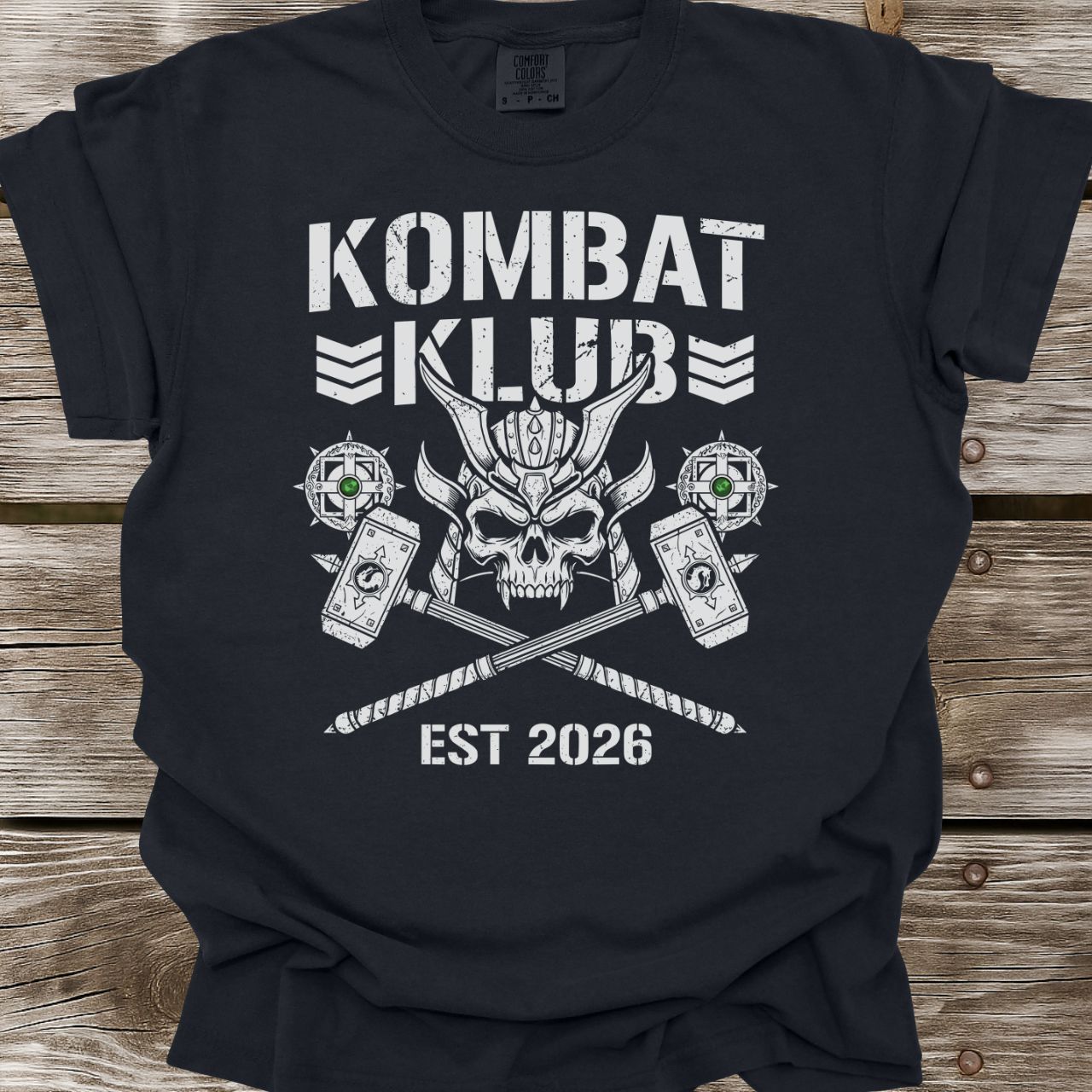 Official OHG-Plays x Cult of Blue Kombat Klub T-Shirt