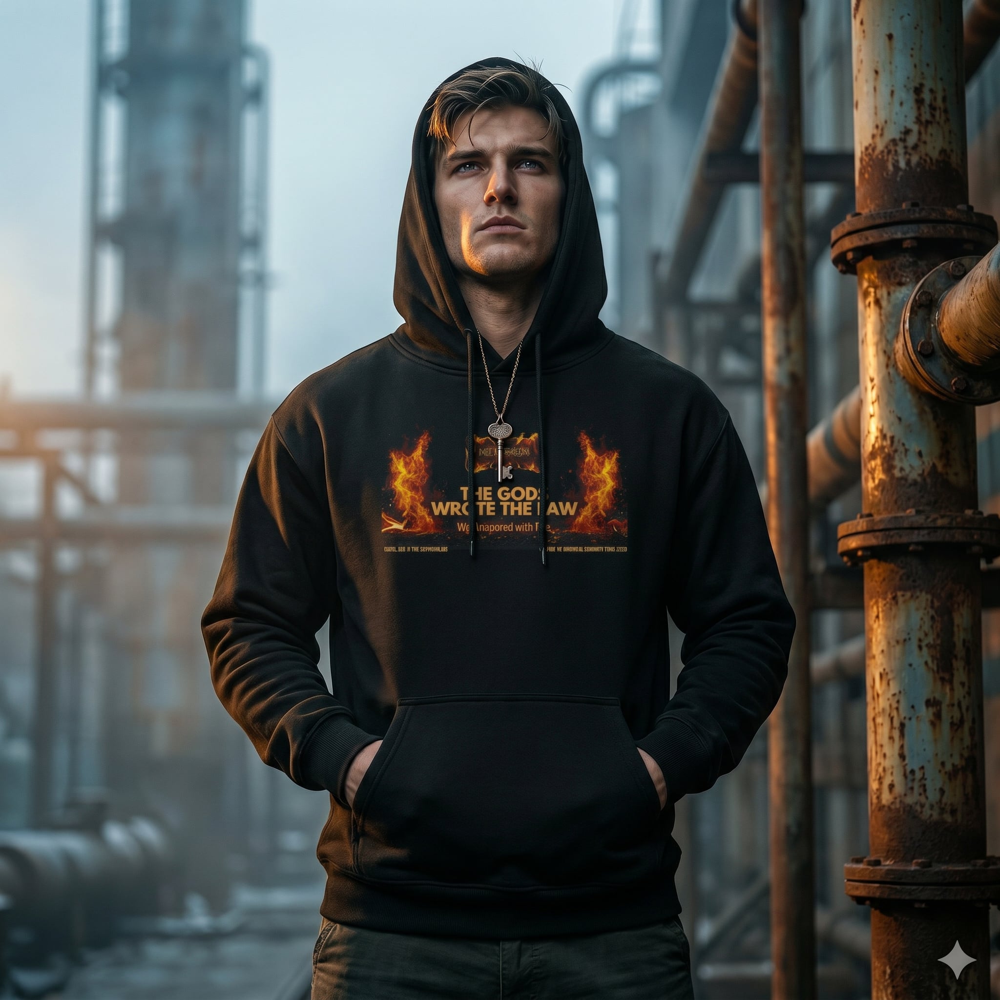 Portal to Nowhere Hoodie | We Answered with Fire | Labor Day Weekend 2026 product thumbnail image