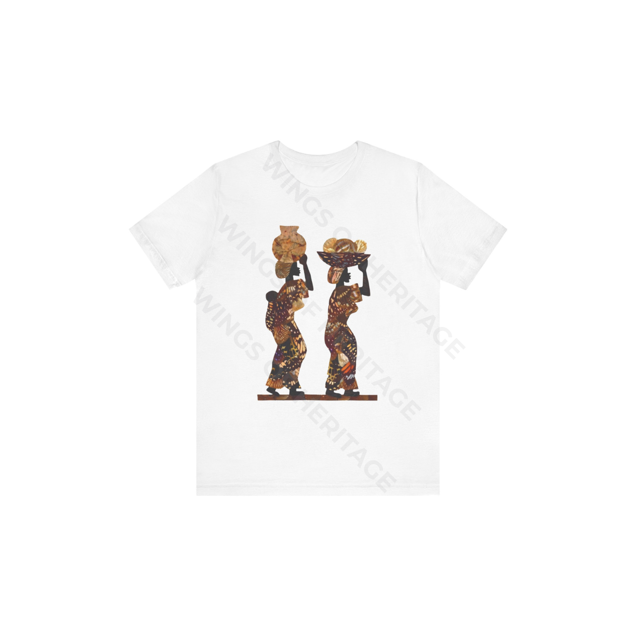 Wings of Heritage | The Master Unisex Tee - Ethnic Silhouette Art product thumbnail image Wings of Heritage | The Master Unisex Tee - Ethnic Silhouette Art product thumbnail image