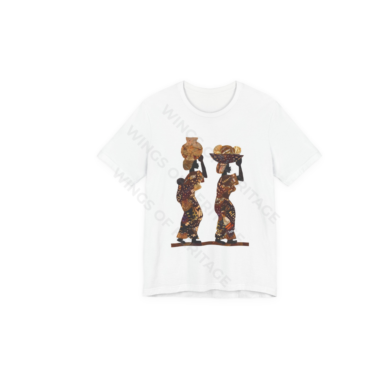 Wings of Heritage | The Master Unisex Tee - Ethnic Silhouette Art product thumbnail image Wings of Heritage | The Master Unisex Tee - Ethnic Silhouette Art product thumbnail image