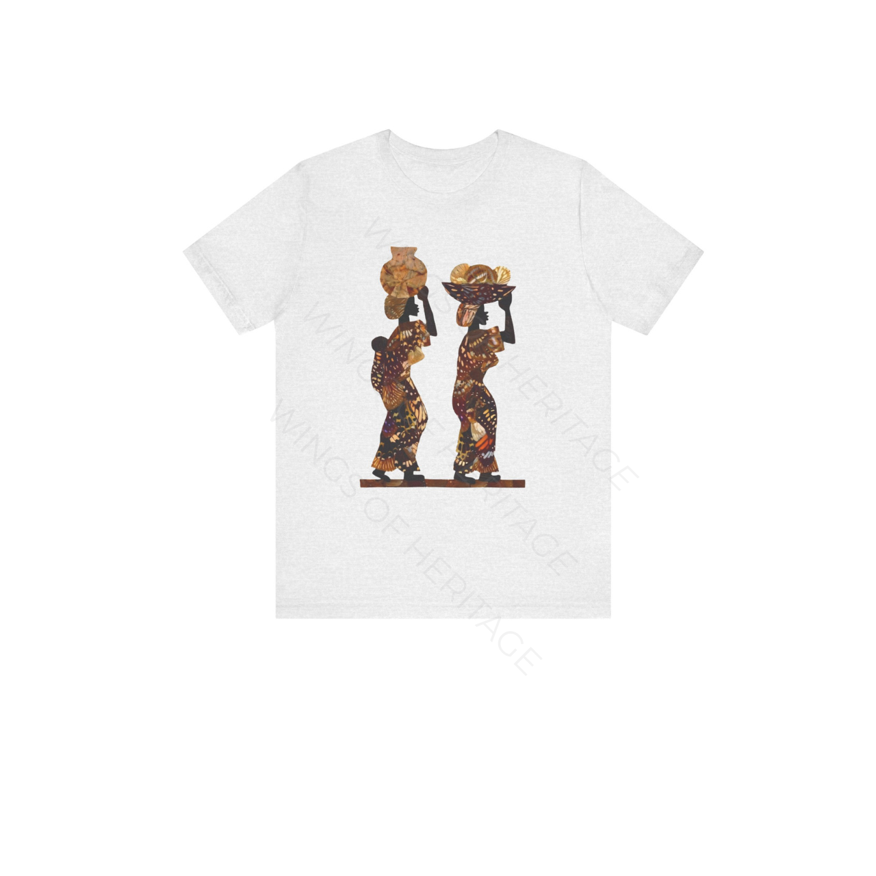 Wings of Heritage | The Master Unisex Tee - Ethnic Silhouette Art product thumbnail image