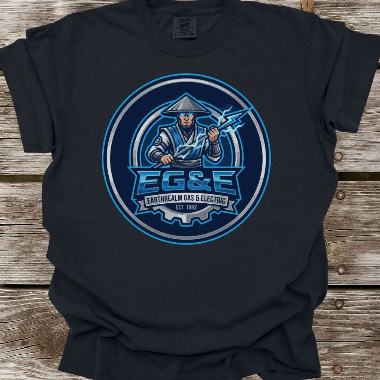 Earthrealm Gas &amp; Electric T-Shirt product thumbnail image