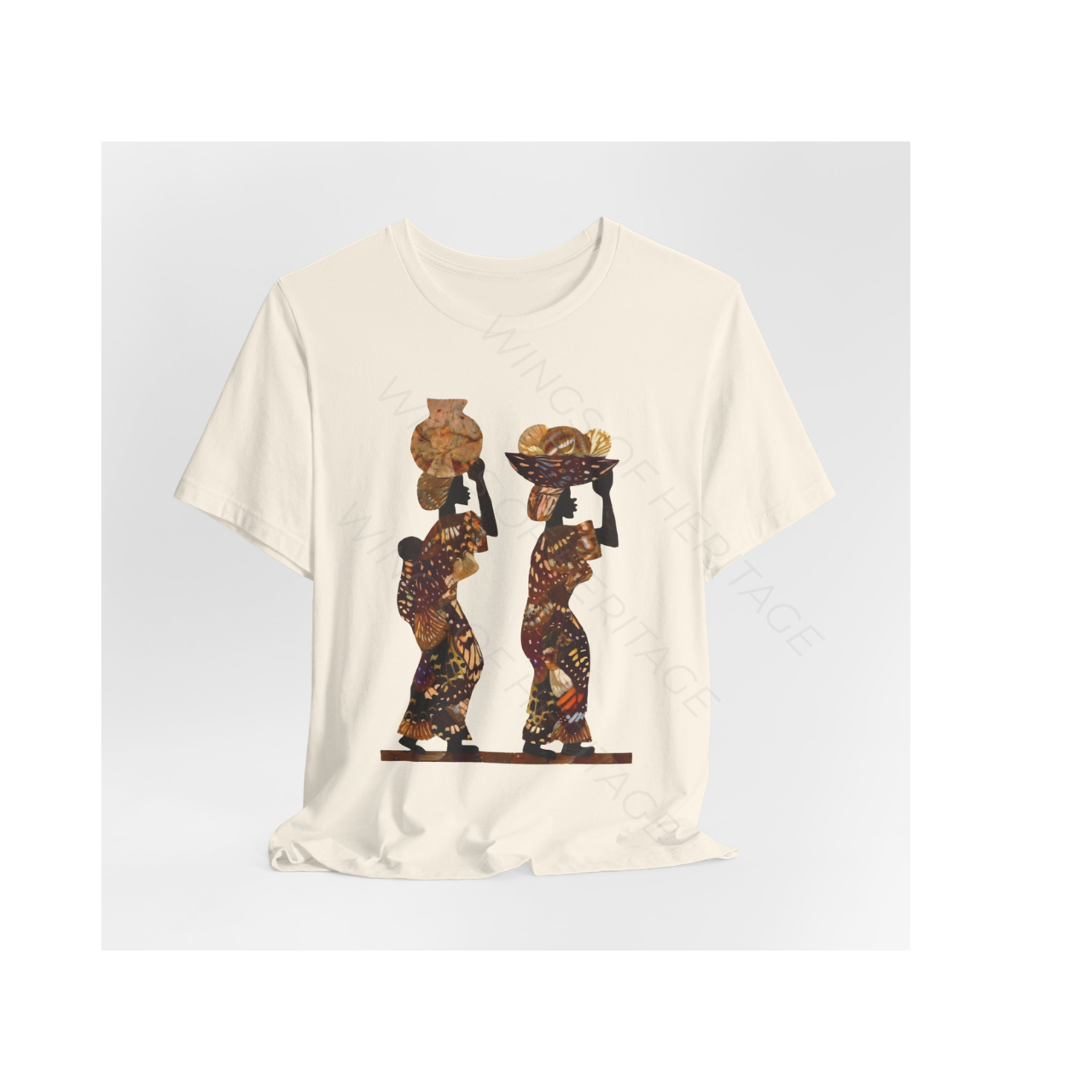 Wings of Heritage | The Master Unisex Tee - Ethnic Silhouette Art product thumbnail image Wings of Heritage | The Master Unisex Tee - Ethnic Silhouette Art product thumbnail image