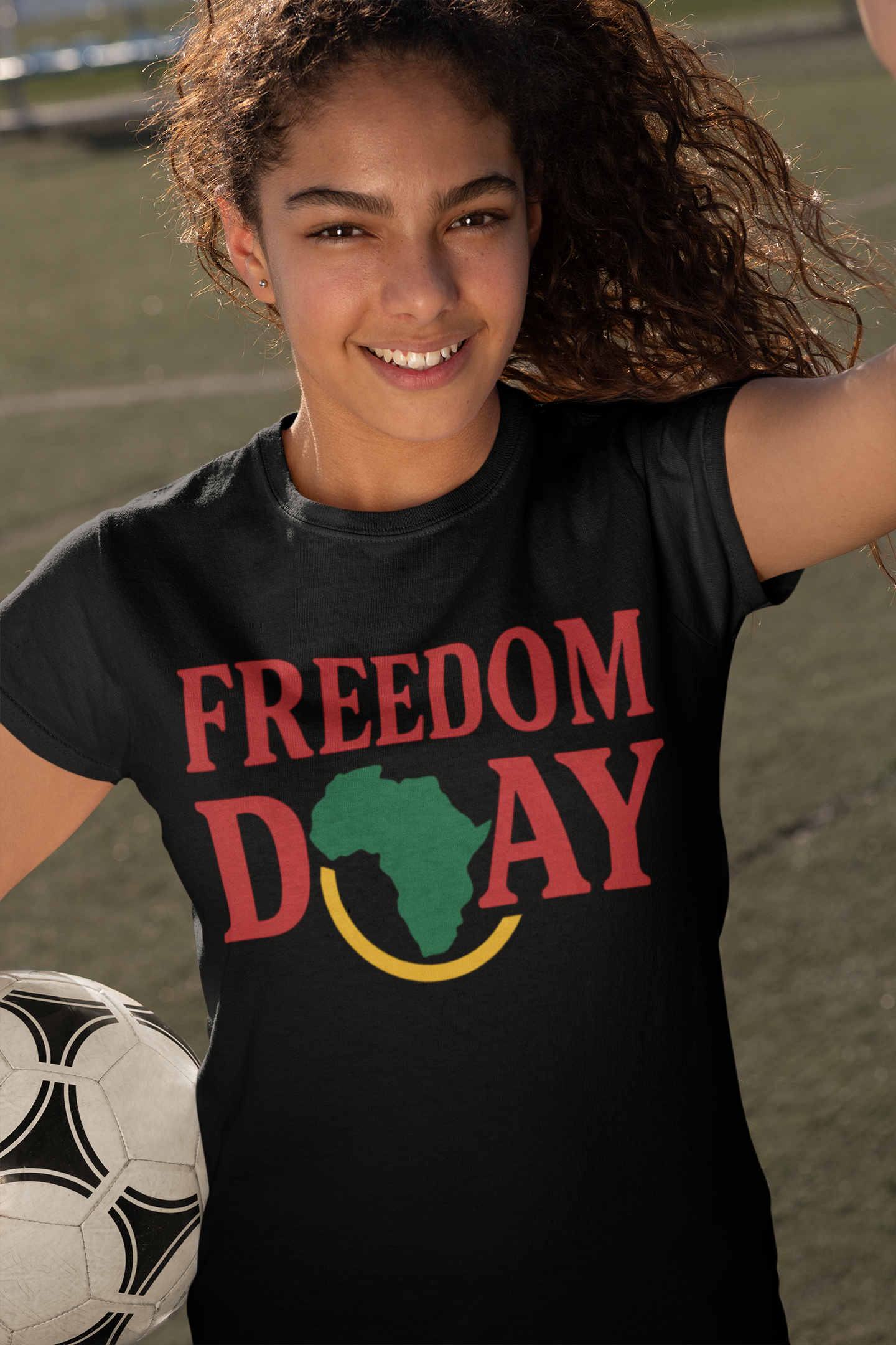 Freedom Day Kids T‑Shirt – Africa Map Patriotic Independence Tee product thumbnail image Freedom Day Kids T‑Shirt – Africa Map Patriotic Independence Tee product thumbnail image