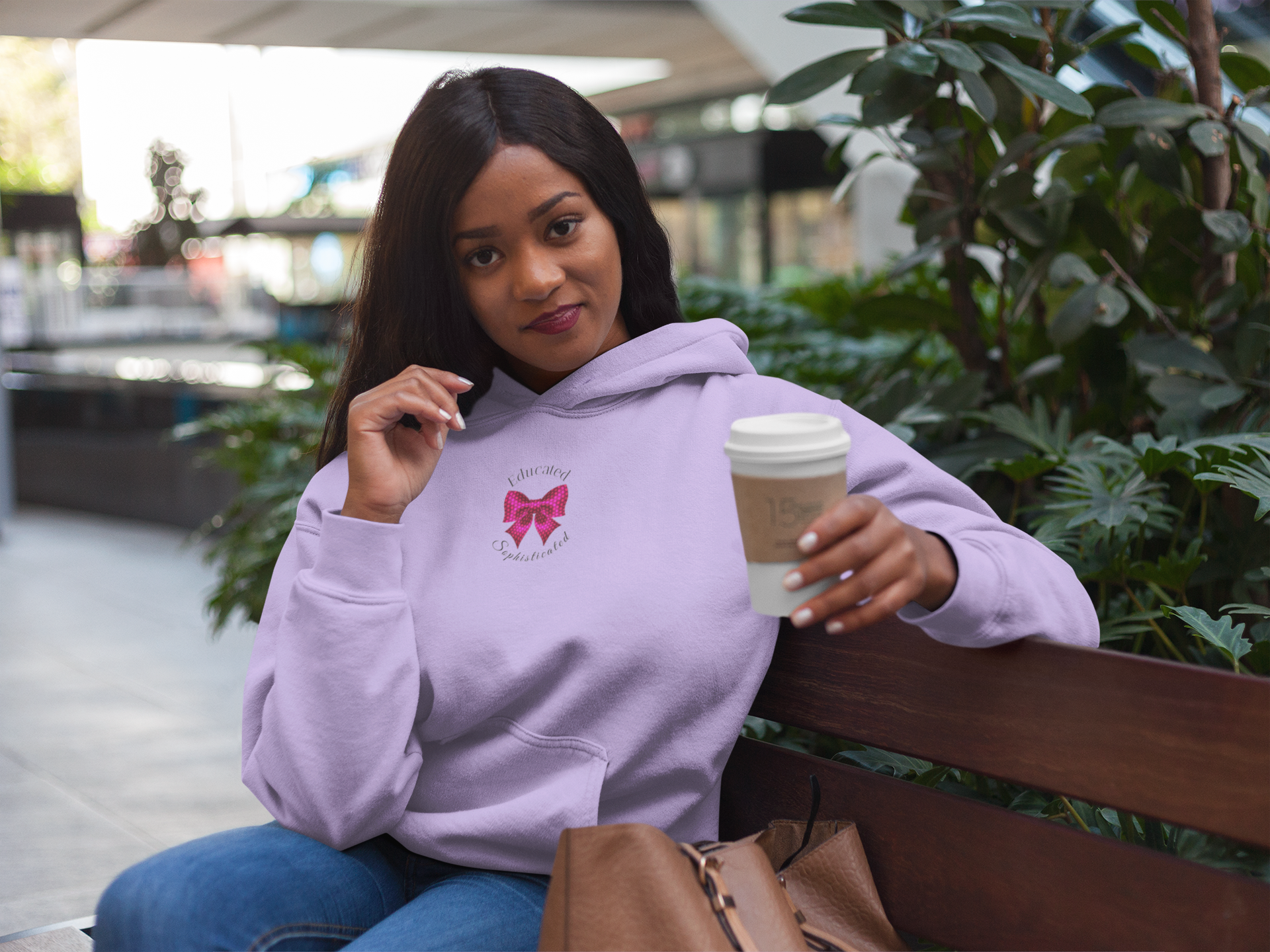 Educated &amp; Sophisticated Pullover Hoodie – Women's Wear, Great for Educators &amp; Students, Great for Successful Women, Cute Gift Hoodie