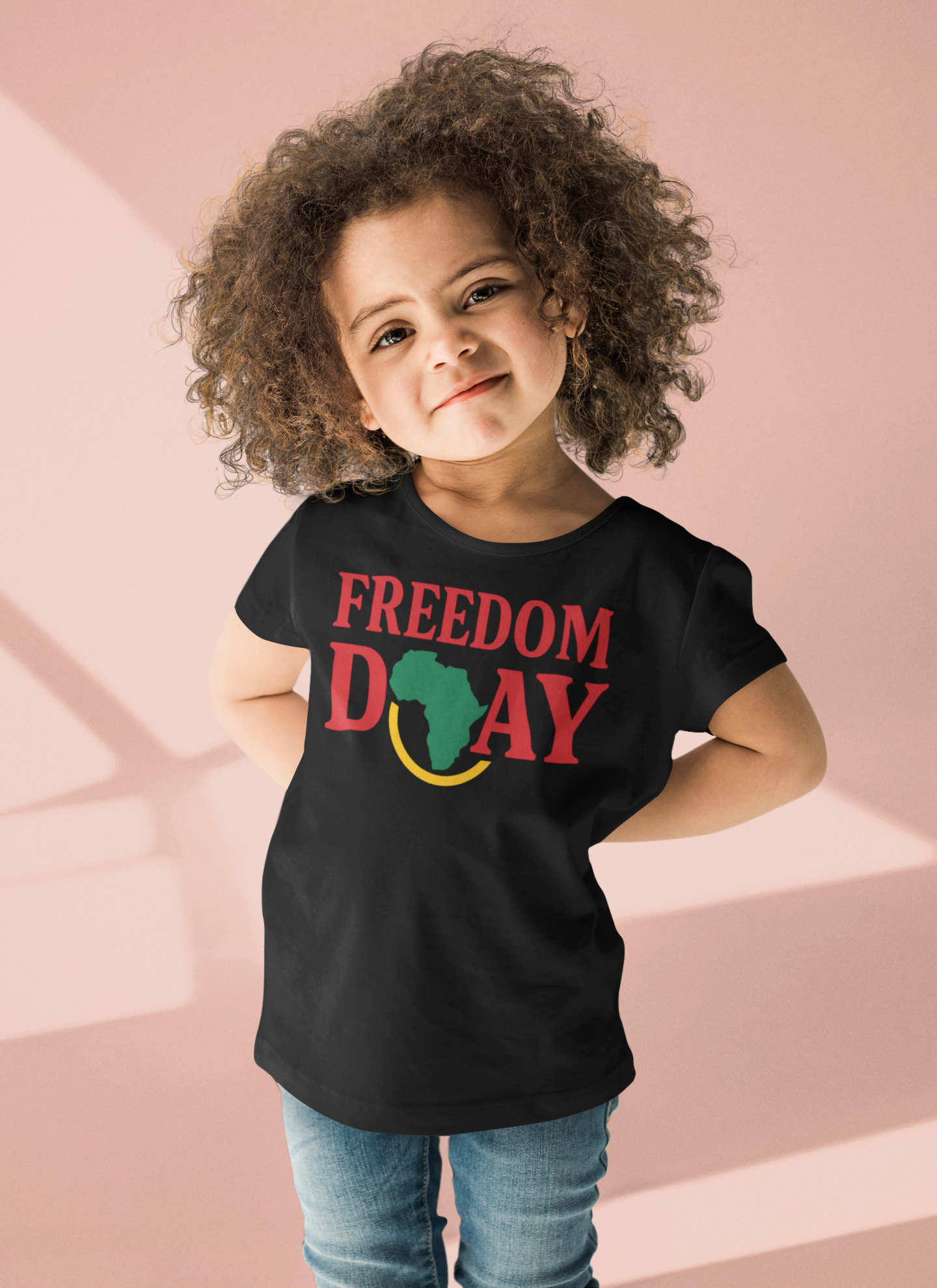 Freedom Day Toddler Tee – Kids African Pride Shirt product thumbnail image Freedom Day Toddler Tee – Kids African Pride Shirt product thumbnail image