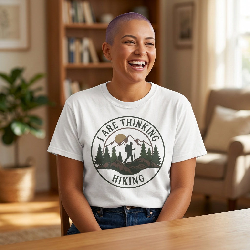 I Are Thinking Hiking T-Shirt — Retro Mountain Hiking Tee for Outdoor Lovers product thumbnail image I Are Thinking Hiking T-Shirt — Retro Mountain Hiking Tee for Outdoor Lovers product thumbnail image