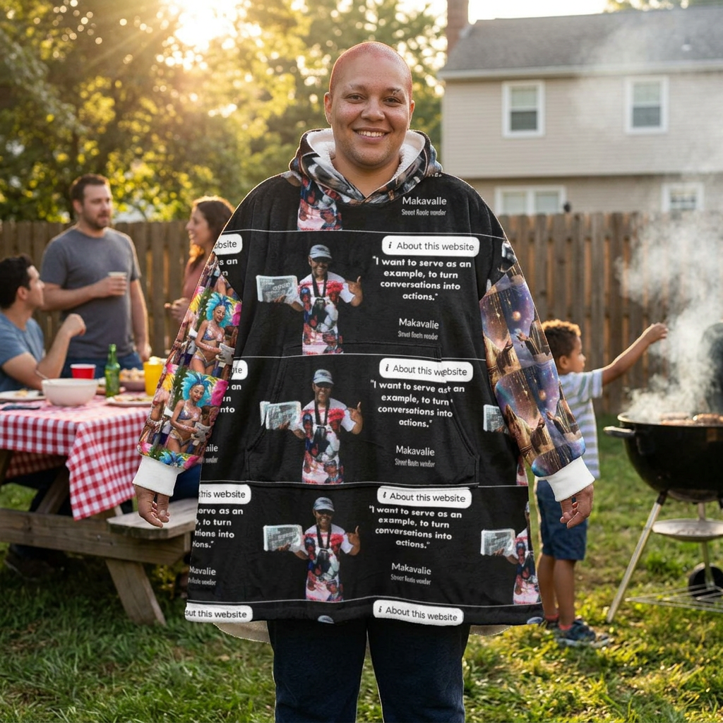 Cosmic BFFs Hooded Blanket