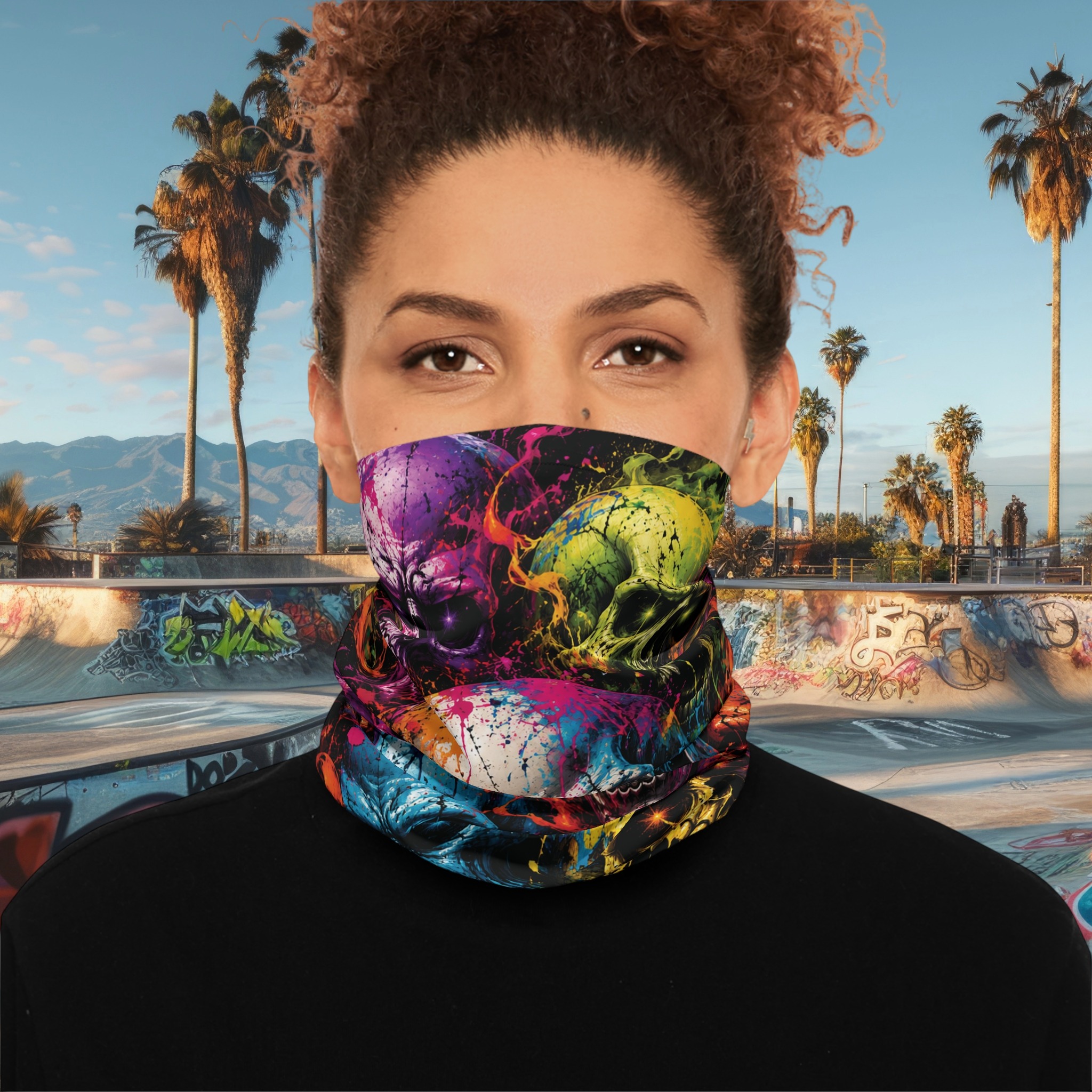 Custom Midweight Neck Gaiter product thumbnail image Custom Midweight Neck Gaiter product thumbnail image