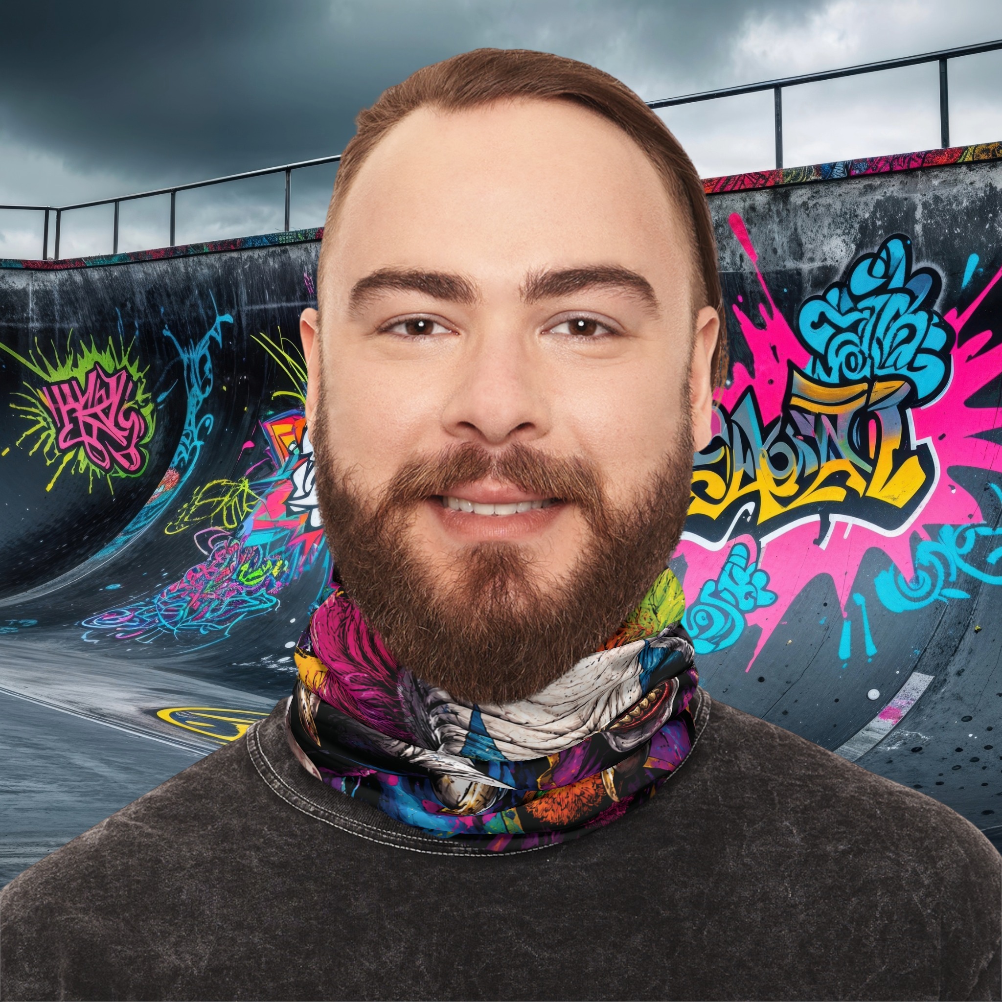 Custom Lightweight Neck Gaiter product thumbnail image Custom Lightweight Neck Gaiter product thumbnail image
