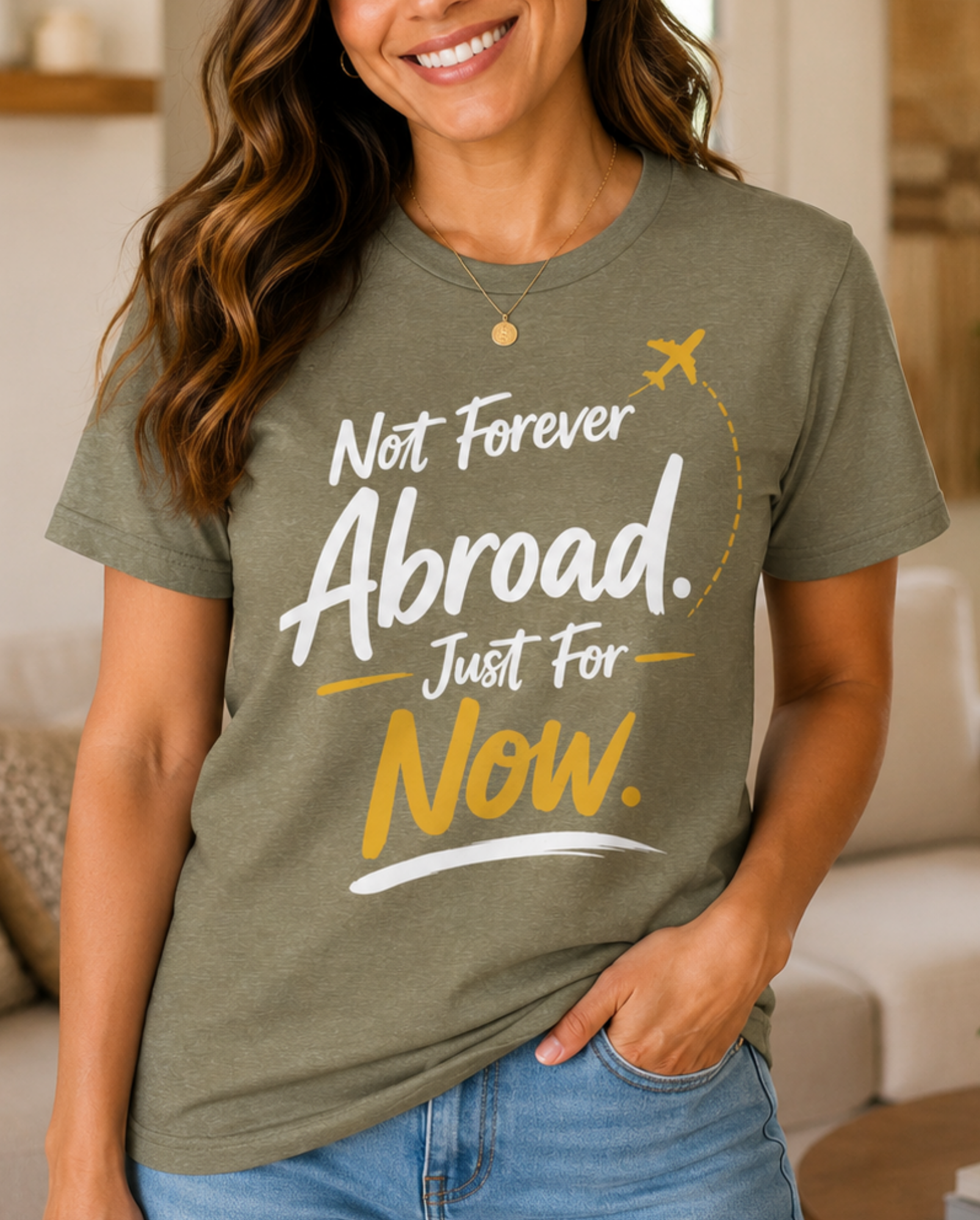 Not Forever Abroad Just For Now