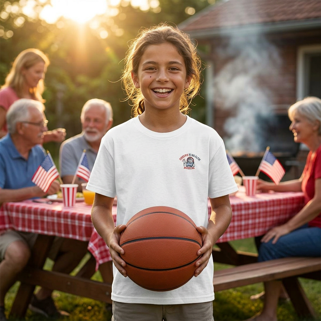 Youth Tee — "Cheers 2 Health Podcast" 250th USA 4th of July Patriotic Tee product thumbnail image Youth Tee — "Cheers 2 Health Podcast" 250th USA 4th of July Patriotic Tee product thumbnail image