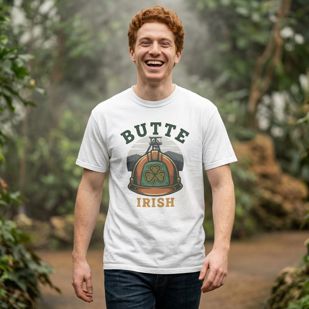 Butte Irish T-Shirt — Butte Montana Shirt product thumbnail image