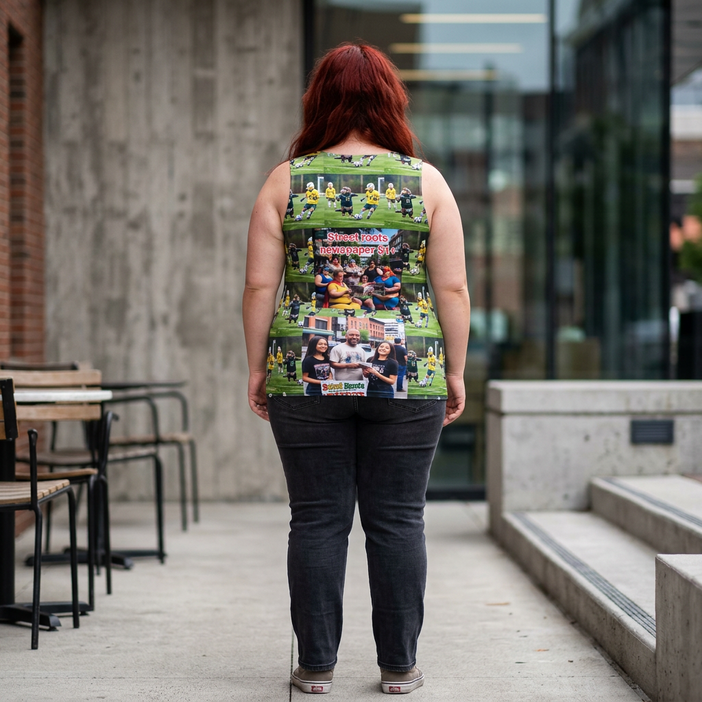 All-Over Print Tank Top — Custom Photo Collage Sports &amp; Community Design