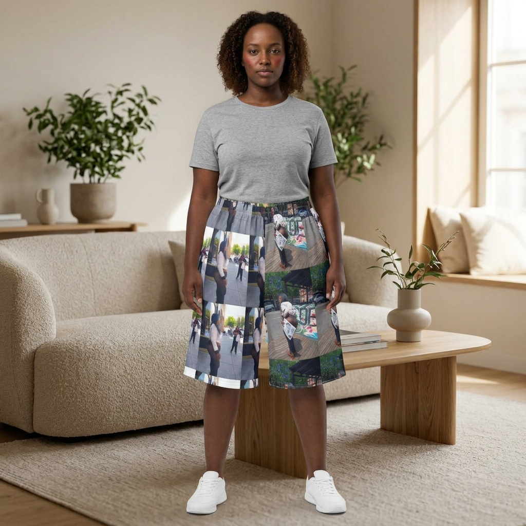 All-Over Print Photo Collage Sports Shorts — Urban Skateboard Street Style