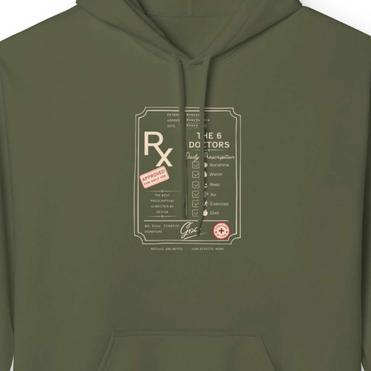 6 Doctors Prescription Hoodie