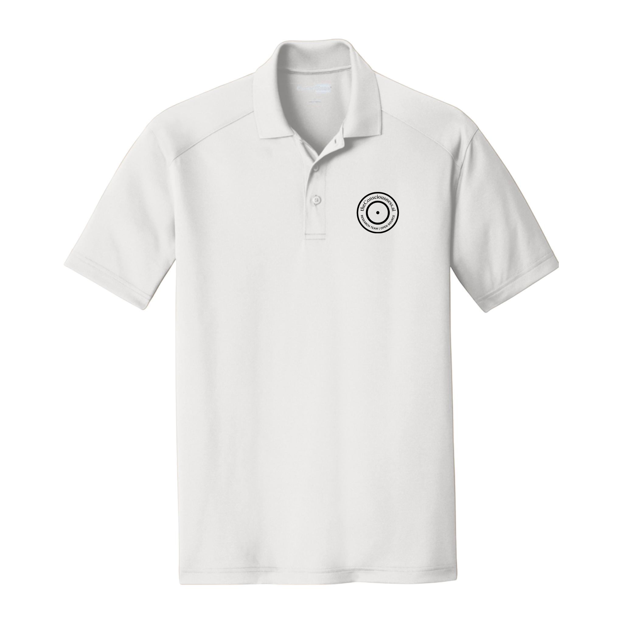 Minimal Compass Logo Polo (black color logo)