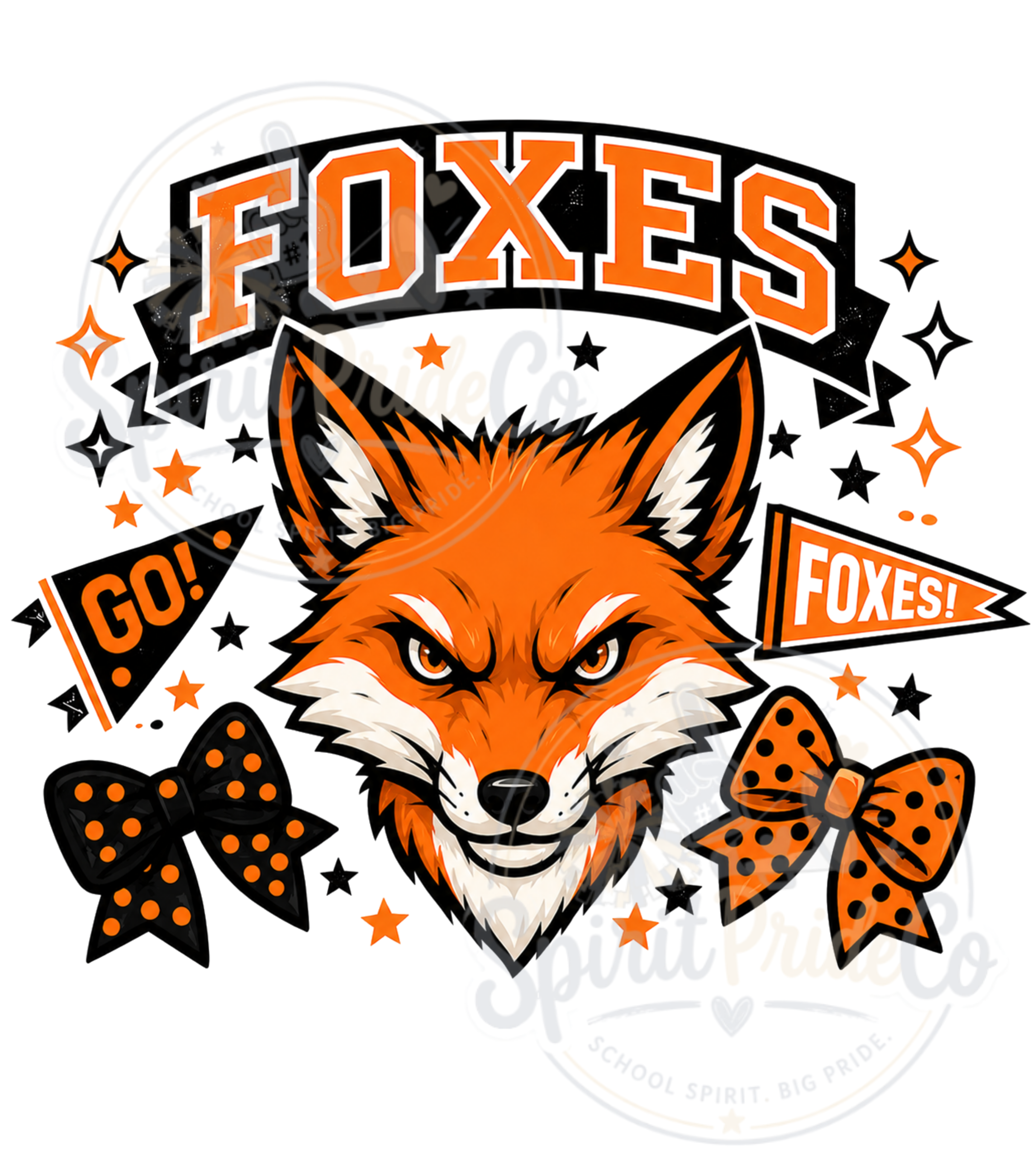 Fox Mascot Tee- CC product thumbnail image